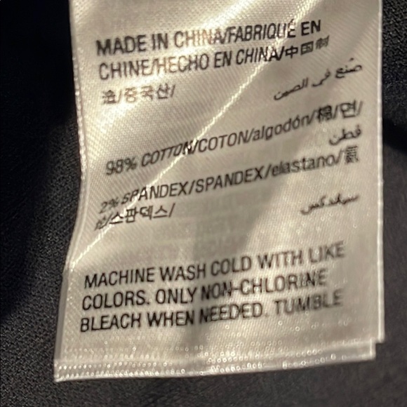 INC International Concepts Black Casual Button Down Shirt - Picture 9 of 10